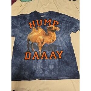 Hump Day Camel The Mountain 3D Tees Adult Tie-Dye Graphic T-Shirt Medium2XL